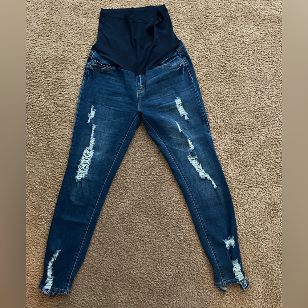 Maternity Capri Pants Large